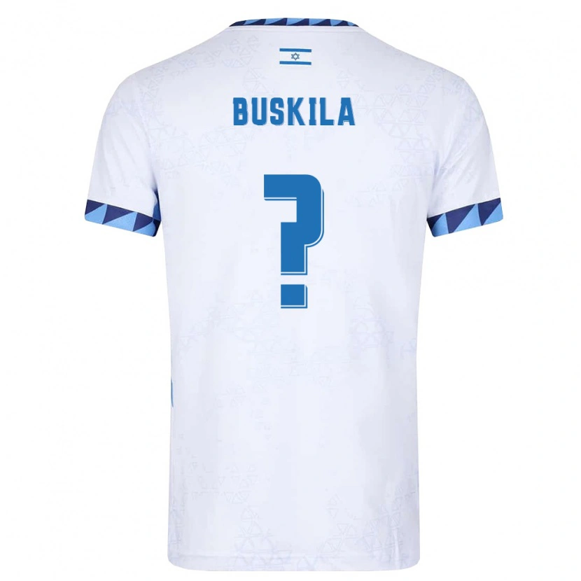 DanxenメンズイスラエルMor Buskila#0白 ライトブルーホームシャツ26-28ジャージーユニフォーム