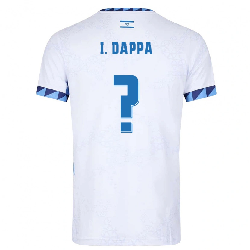 DanxenメンズイスラエルI. Dappa#0白 ライトブルーホームシャツ26-28ジャージーユニフォーム