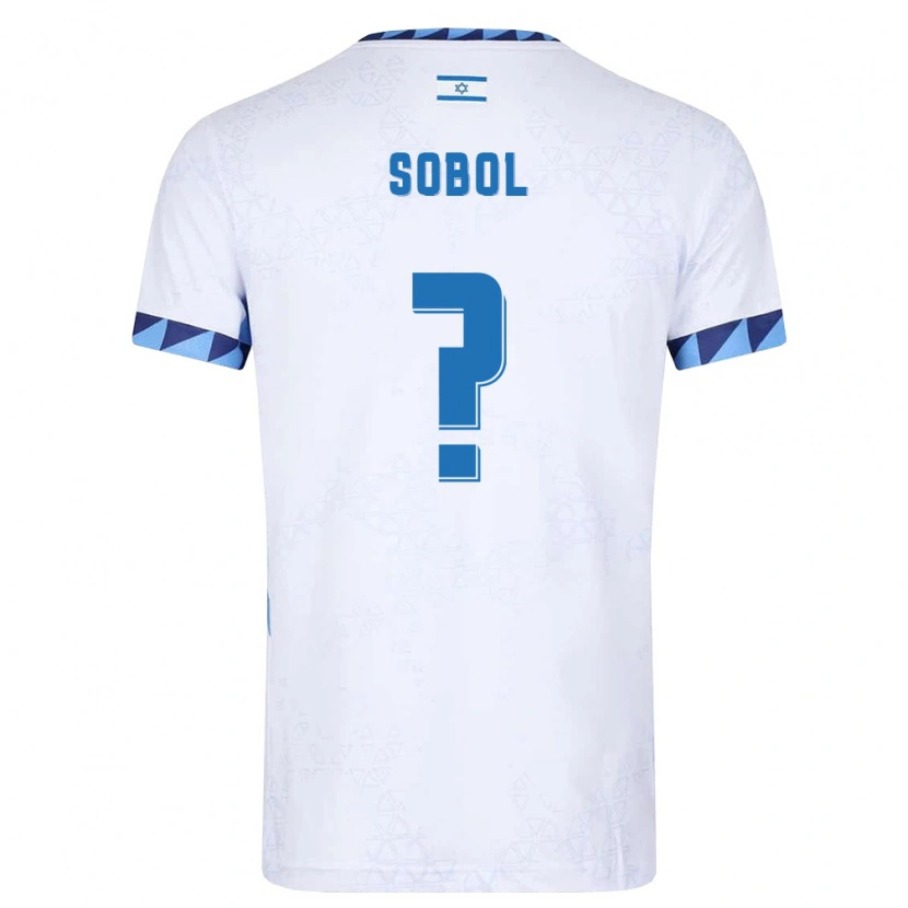 DanxenメンズイスラエルLibi Sobol#0白 ライトブルーホームシャツ26-28ジャージーユニフォーム