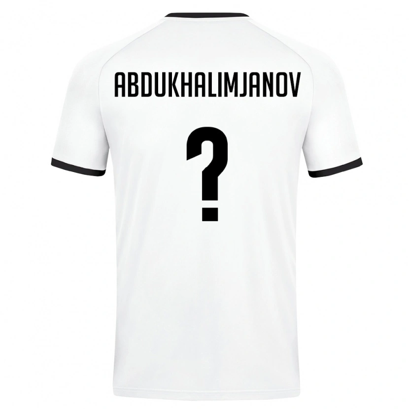 DanxenメンズウズベキスタンTimur Abdukhalimjanov#0白 ダークグリーンアウェイシャツ26-28ジャージーユニフォーム