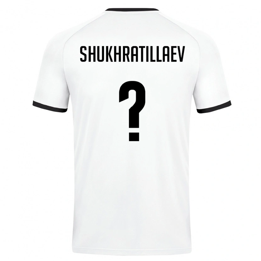 DanxenメンズウズベキスタンUsmon Shukhratillaev#0白 ダークグリーンアウェイシャツ26-28ジャージーユニフォーム