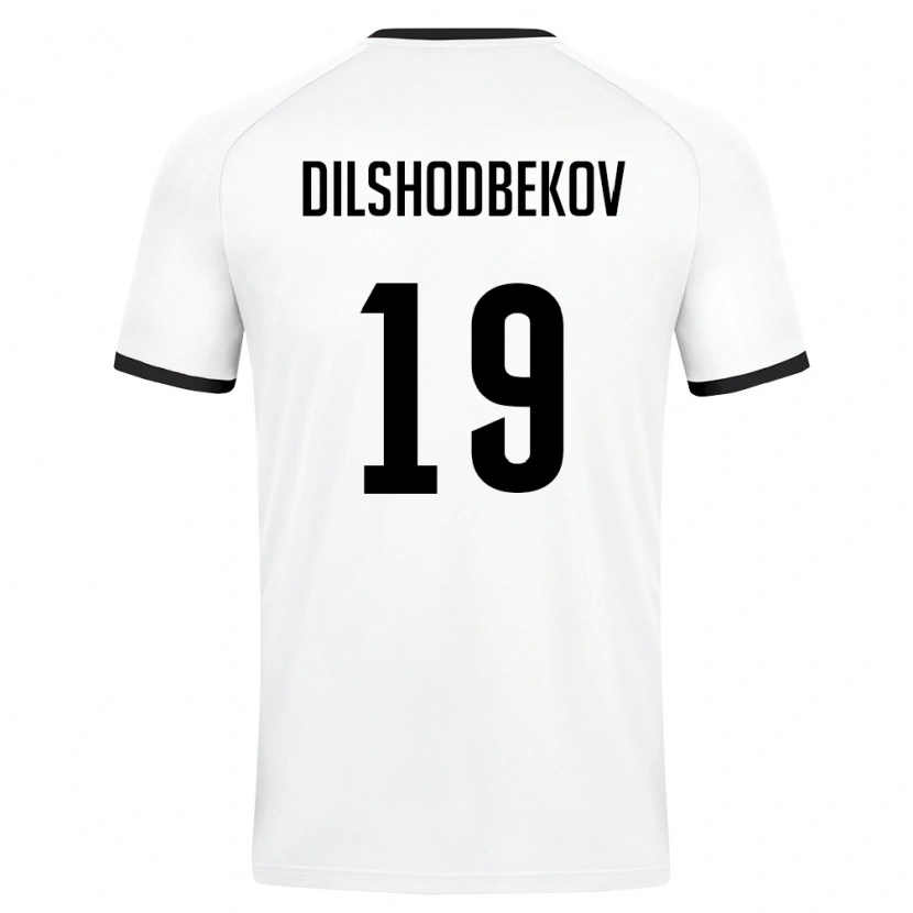 DanxenメンズウズベキスタンMukhammadali Dilshodbekov#19白 ダークグリーンアウェイシャツ26-28ジャージーユニフォーム