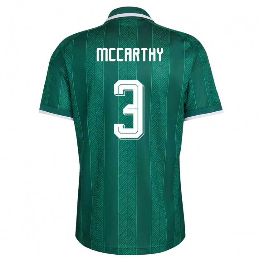 Danxenメンズ南アフリカAden Mccarthy#3緑 白 金アウェイシャツ26-28ジャージーユニフォーム