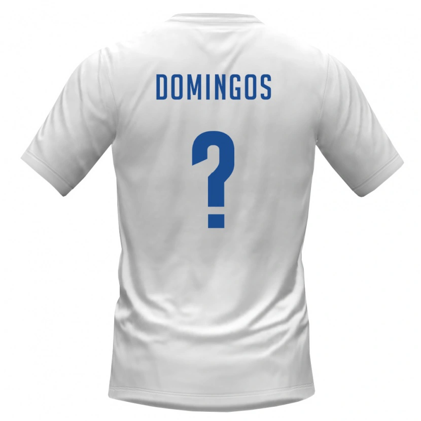 DanxenメンズカーボベルデFabio Domingos#0白 バーガンディアウェイシャツ26-28ジャージーユニフォーム