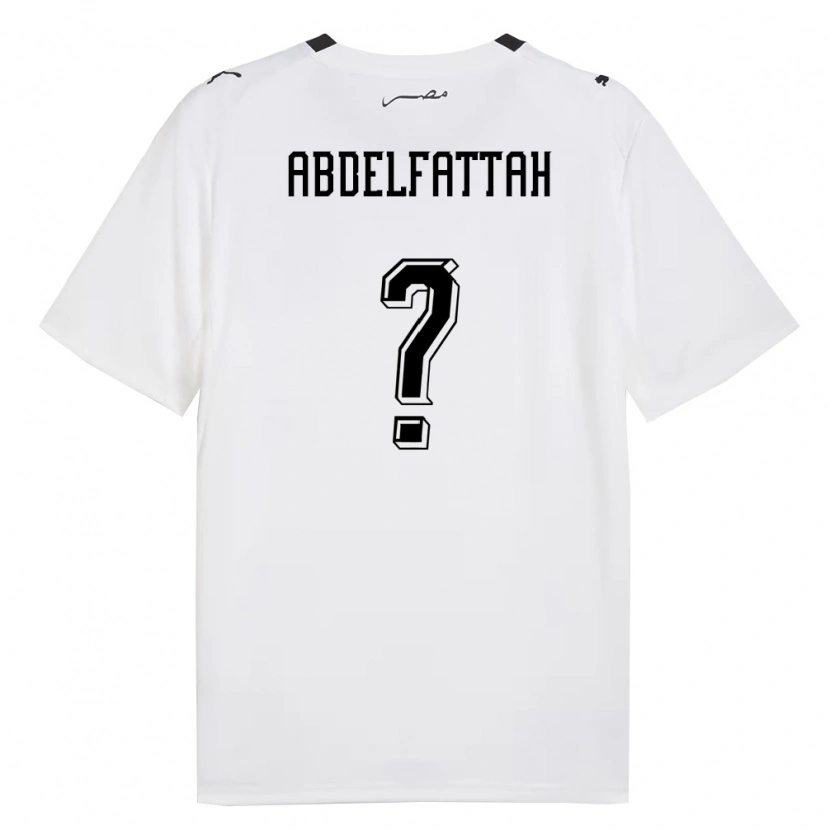DanxenメンズエジプトIbrahim Abdelfattah#0白 灰 黒アウェイシャツ26-28ジャージーユニフォーム