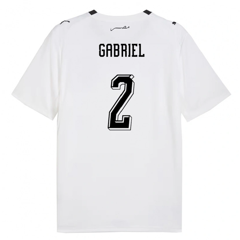 DanxenメンズエジプトTebo Gabriel#2白 灰 黒アウェイシャツ26-28ジャージーユニフォーム