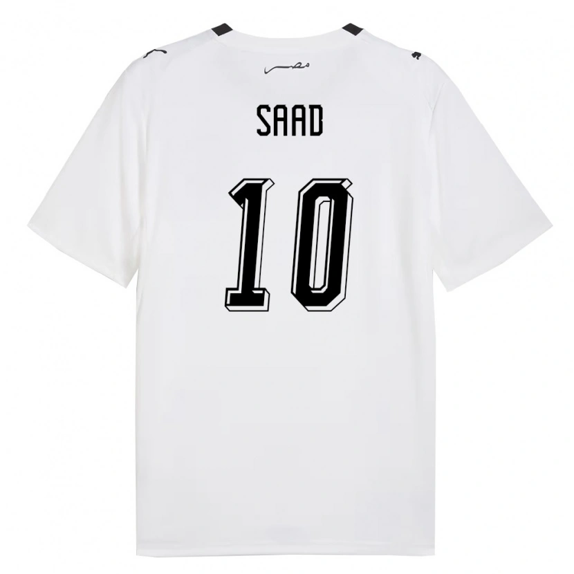 DanxenメンズエジプトMostafa Saad#10白 灰 黒アウェイシャツ26-28ジャージーユニフォーム