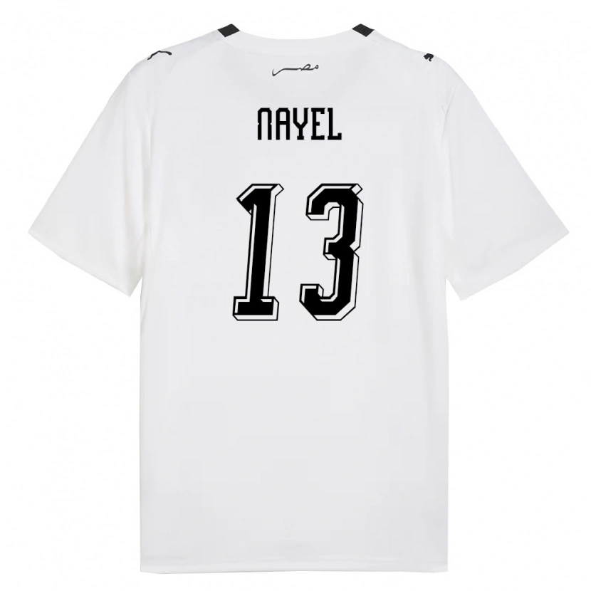DanxenメンズエジプトAhmed Nayel#13白 灰 黒アウェイシャツ26-28ジャージーユニフォーム