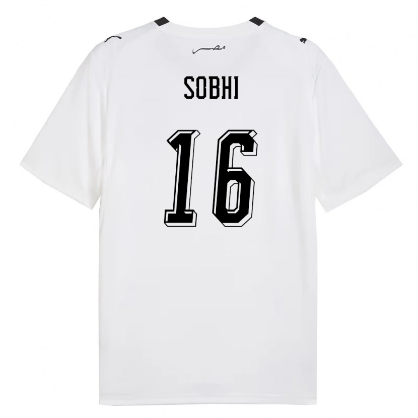 DanxenメンズエジプトMohamed Sobhi#16白 灰 黒アウェイシャツ26-28ジャージーユニフォーム