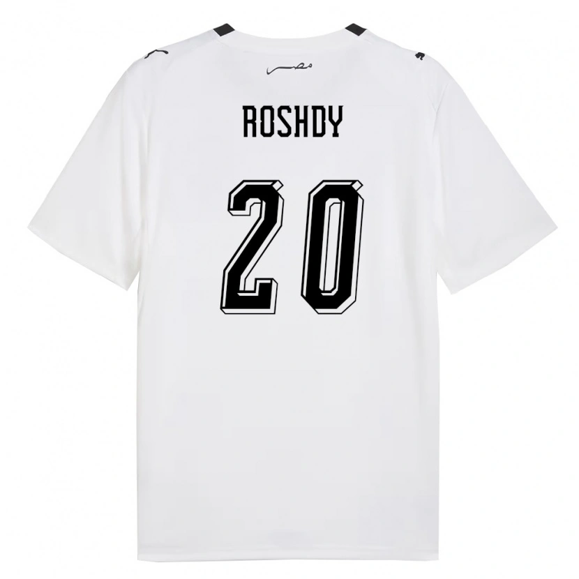 DanxenメンズエジプトAnas Roshdy#20白 灰 黒アウェイシャツ26-28ジャージーユニフォーム