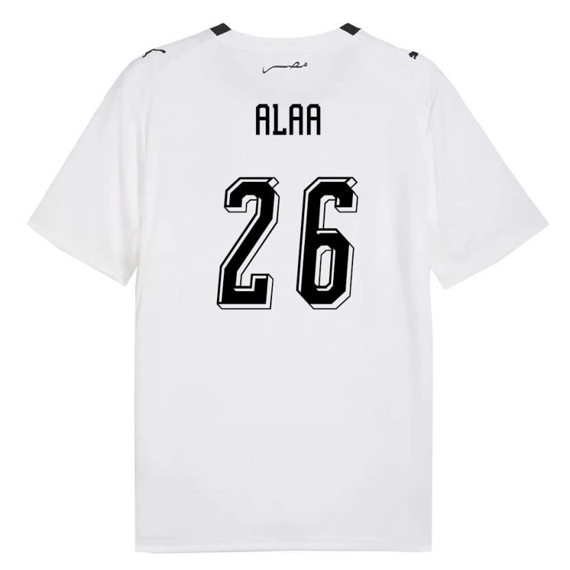 DanxenメンズエジプトMohamed Alaa#26白 灰 黒アウェイシャツ26-28ジャージーユニフォーム