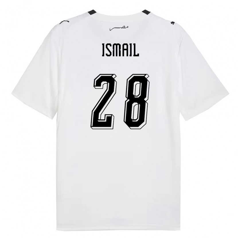 DanxenメンズエジプトMohamed Ismail#28白 灰 黒アウェイシャツ26-28ジャージーユニフォーム
