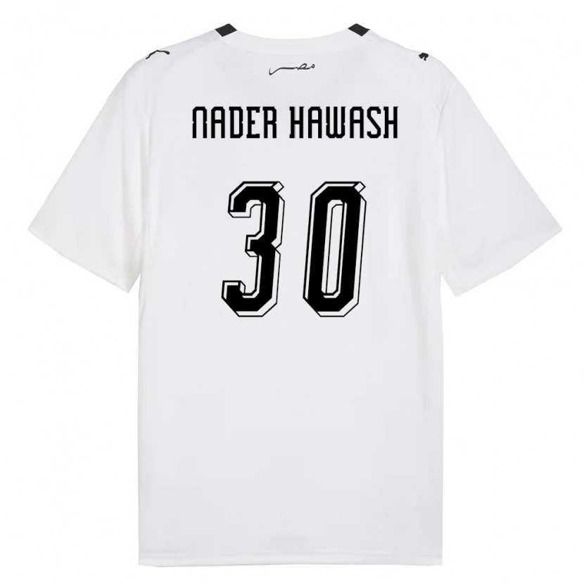 DanxenメンズエジプトAhmed Nader Hawash#30白 灰 黒アウェイシャツ26-28ジャージーユニフォーム