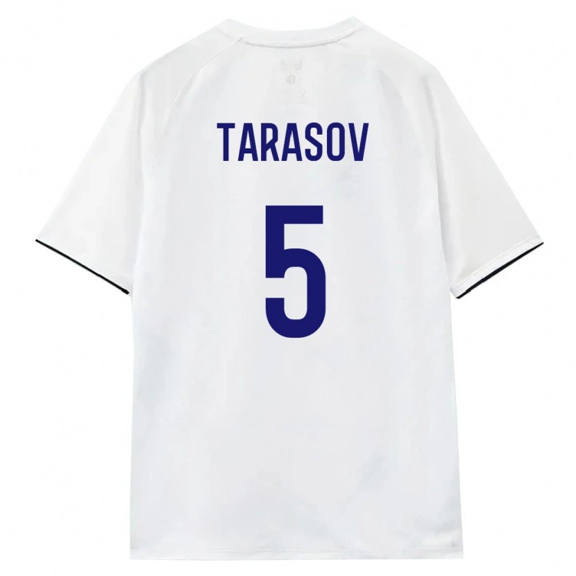 DanxenメンズロシアAleksandr Tarasov#5白 茶 黒アウェイシャツ26-28ジャージーユニフォーム