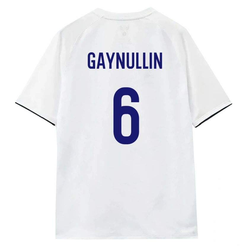 DanxenメンズロシアRamil Gaynullin#6白 茶 黒アウェイシャツ26-28ジャージーユニフォーム