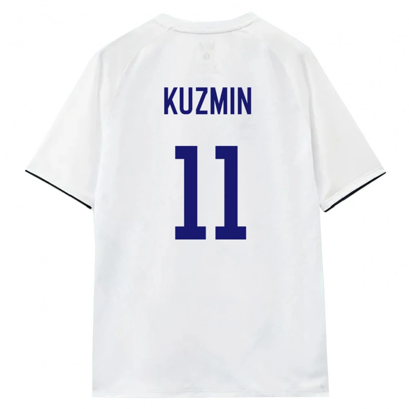 DanxenメンズロシアIvan Kuzmin#11白 茶 黒アウェイシャツ26-28ジャージーユニフォーム