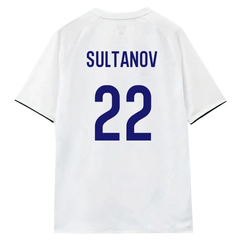 DanxenメンズロシアDaniyal Sultanov#22白 茶 黒アウェイシャツ26-28ジャージーユニフォーム