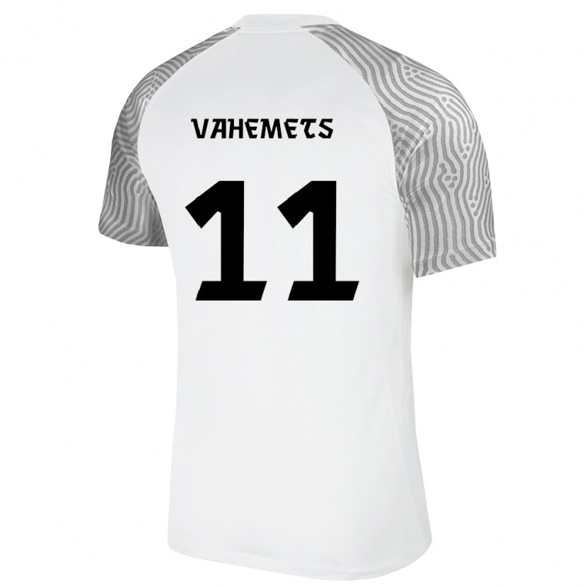 DanxenメンズエストニアOskar Vahemets#11白 灰アウェイシャツ26-28ジャージーユニフォーム