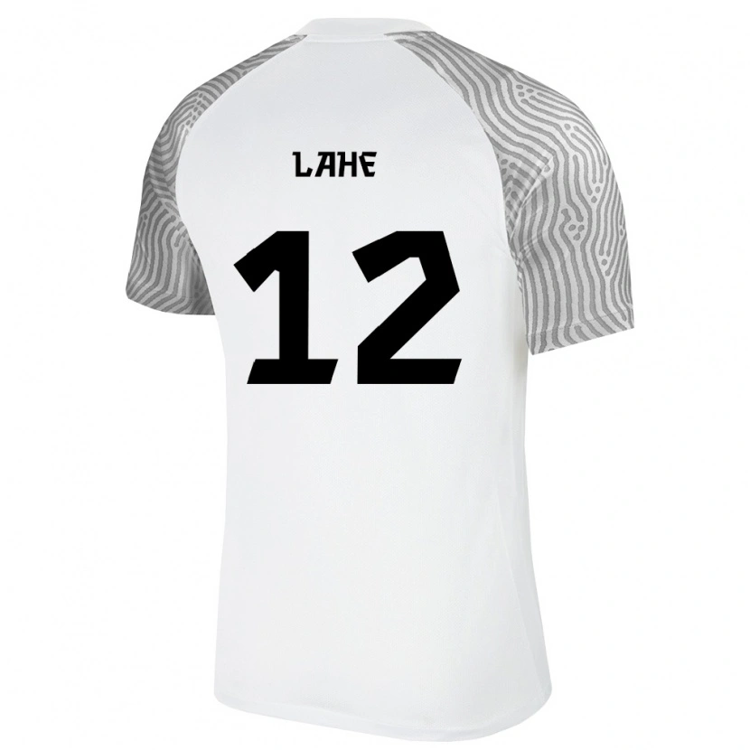 DanxenメンズエストニアChristopher Lahe#12白 灰アウェイシャツ26-28ジャージーユニフォーム