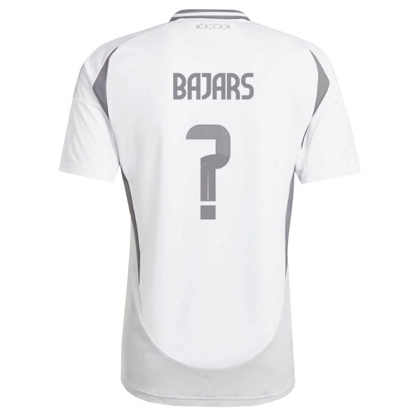 DanxenメンズラトビアMarko Bajars#0白 ダークグレーアウェイシャツ26-28ジャージーユニフォーム