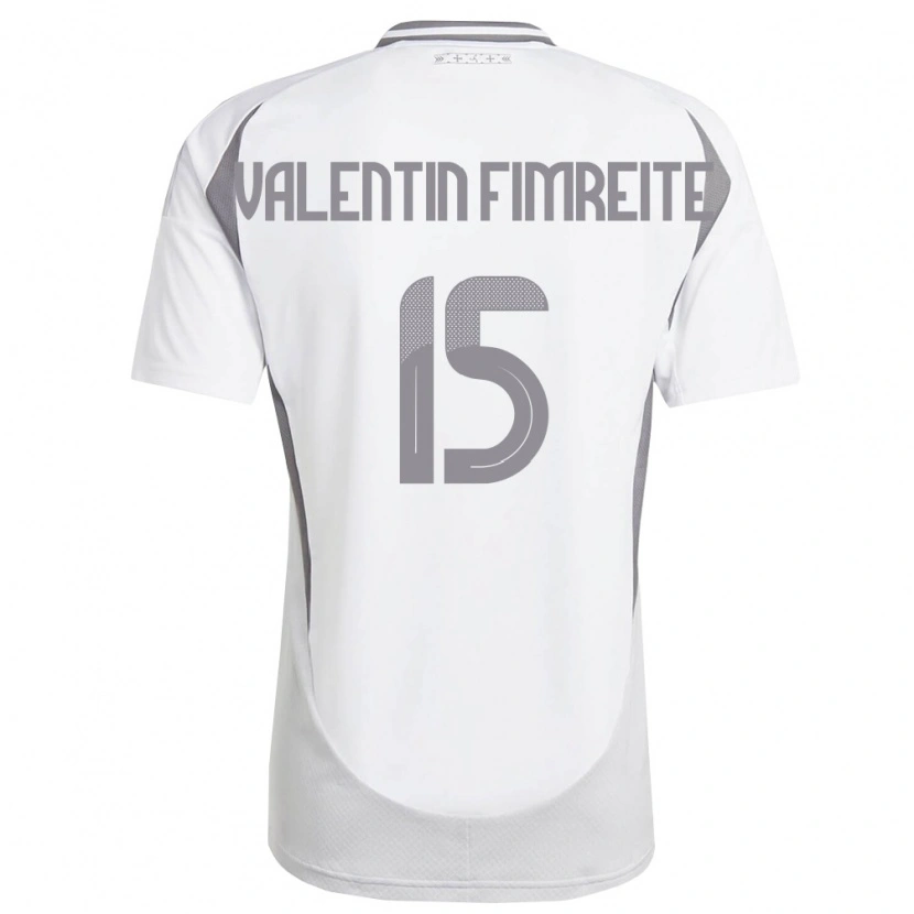 DanxenメンズラトビアGabriel Valentin Fimreite#15白 ダークグレーアウェイシャツ26-28ジャージーユニフォーム