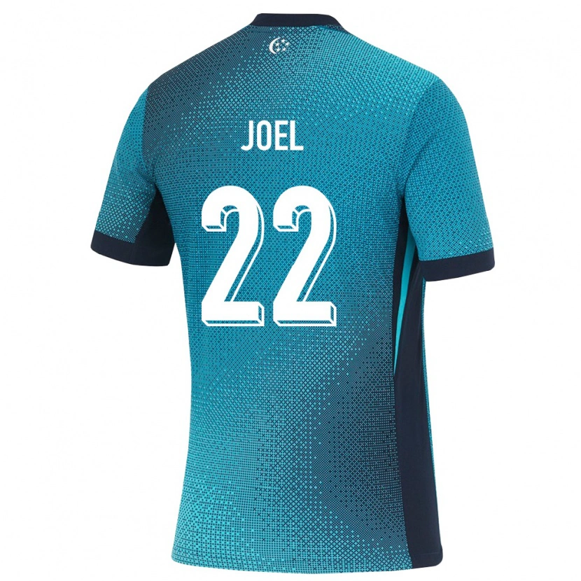 DanxenメンズシンガポールJoel Chew#22ダークターコイズ 黒アウェイシャツ26-28ジャージーユニフォーム