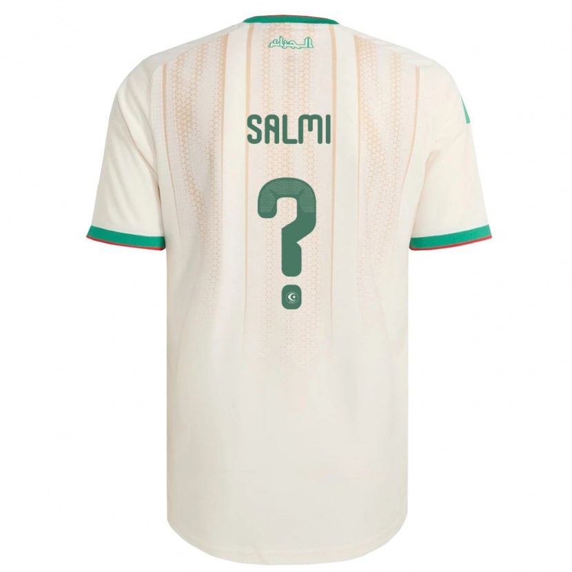 DanxenレディースアルジェリアMounib Salmi#0オフホワイト 緑 赤ホームシャツ26-28ジャージーユニフォーム