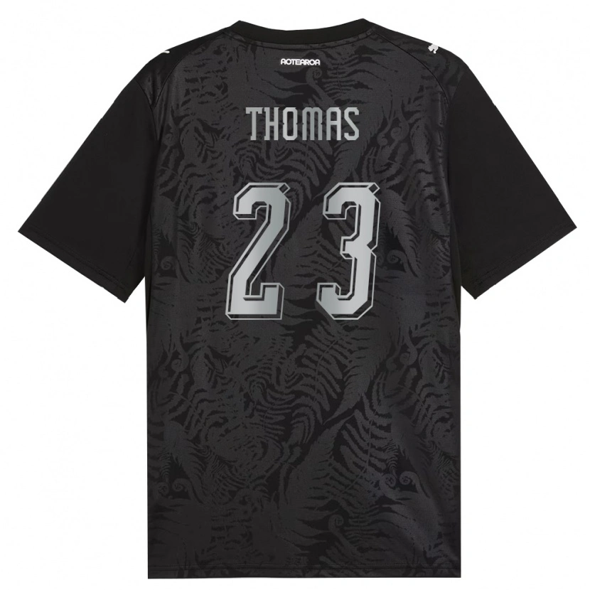 DanxenレディースニュージーランドRyan Thomas#23白 黒 灰ホームシャツ26-28ジャージーユニフォーム