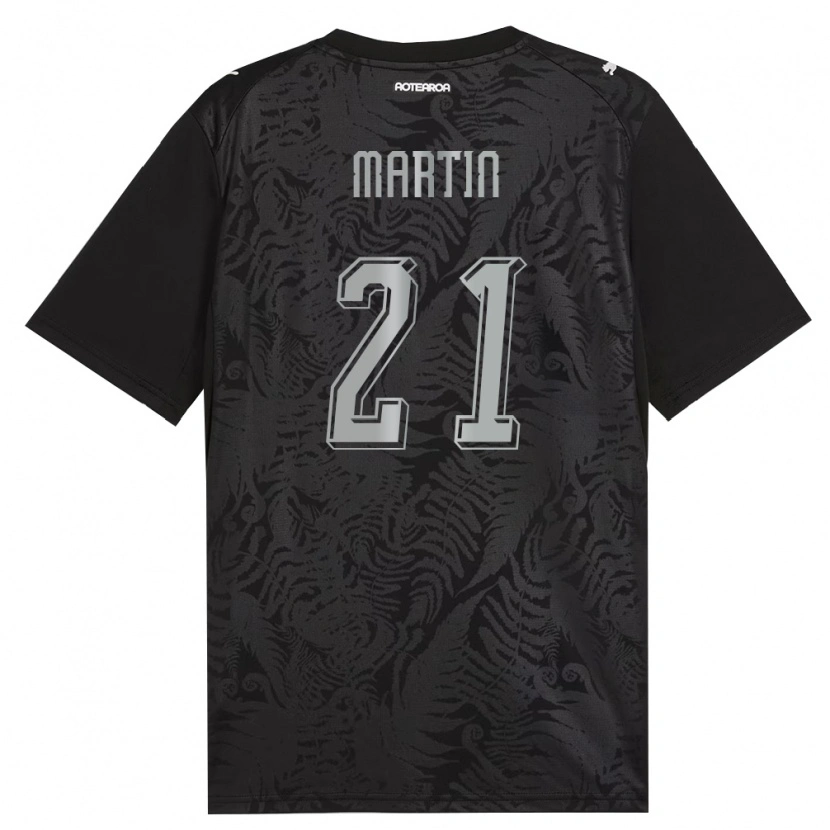 DanxenレディースニュージーランドWill Martin#21白 黒 灰ホームシャツ26-28ジャージーユニフォーム