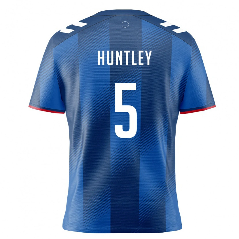 DanxenレディースプエルトリコMarcelo Huntley#5ロイヤルブルー 赤 白ホームシャツ26-28ジャージーユニフォーム