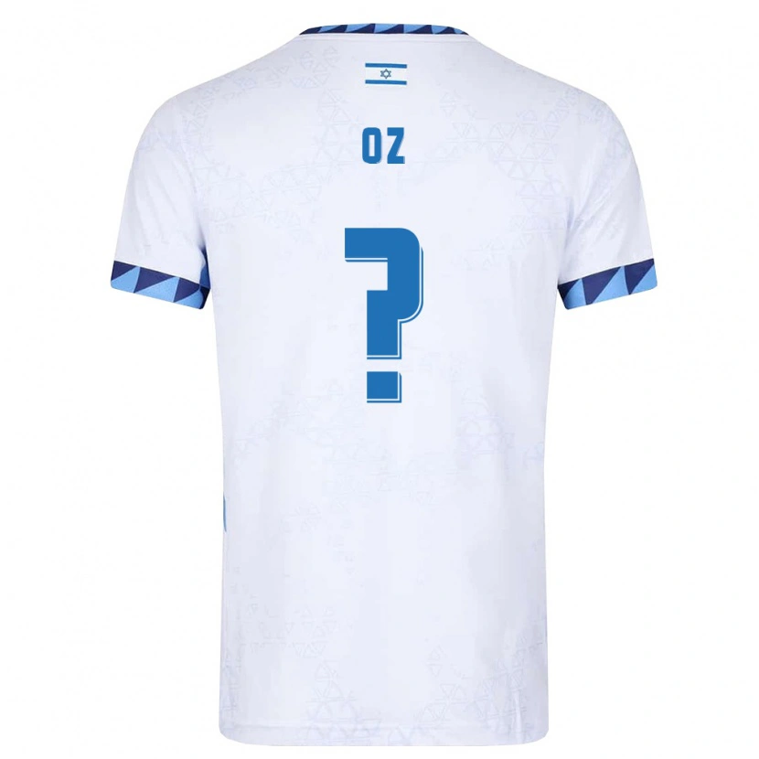 DanxenレディースイスラエルYehonatan Oz#0白 ライトブルーホームシャツ26-28ジャージーユニフォーム