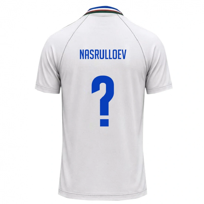 DanxenレディースウズベキスタンYakhyo Nasrulloev#0白 ダークグリーンアウェイシャツ26-28ジャージーユニフォーム