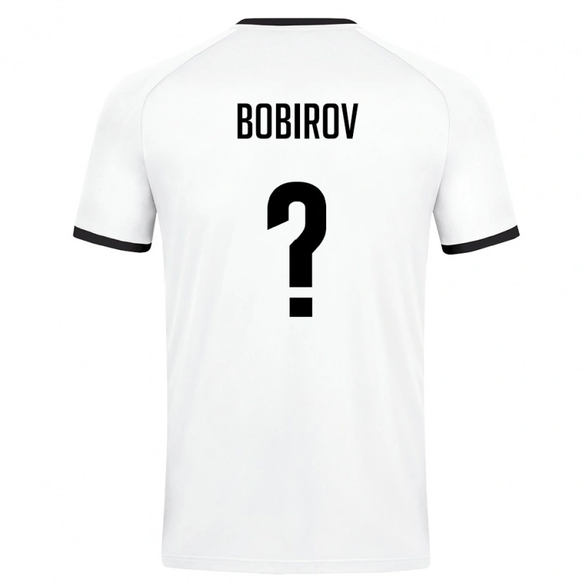 DanxenレディースウズベキスタンAbdulaziz Bobirov#0白 ダークグリーンアウェイシャツ26-28ジャージーユニフォーム
