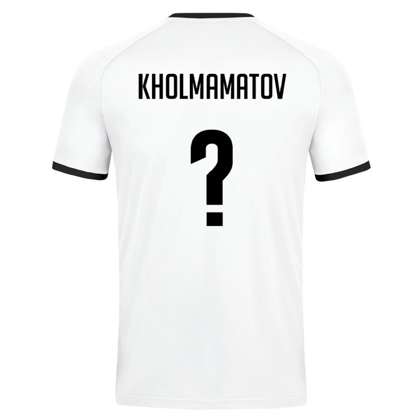 DanxenレディースウズベキスタンAbdullokh Kholmamatov#0白 ダークグリーンアウェイシャツ26-28ジャージーユニフォーム