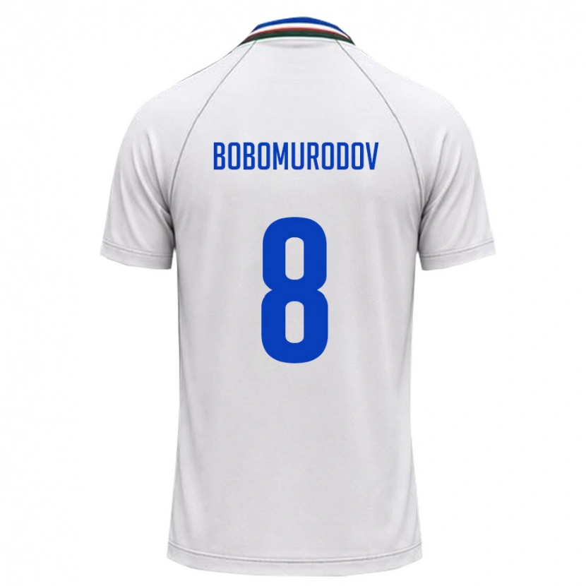 DanxenレディースウズベキスタンAbulfayz Bobomurodov#8白 ダークグリーンアウェイシャツ26-28ジャージーユニフォーム