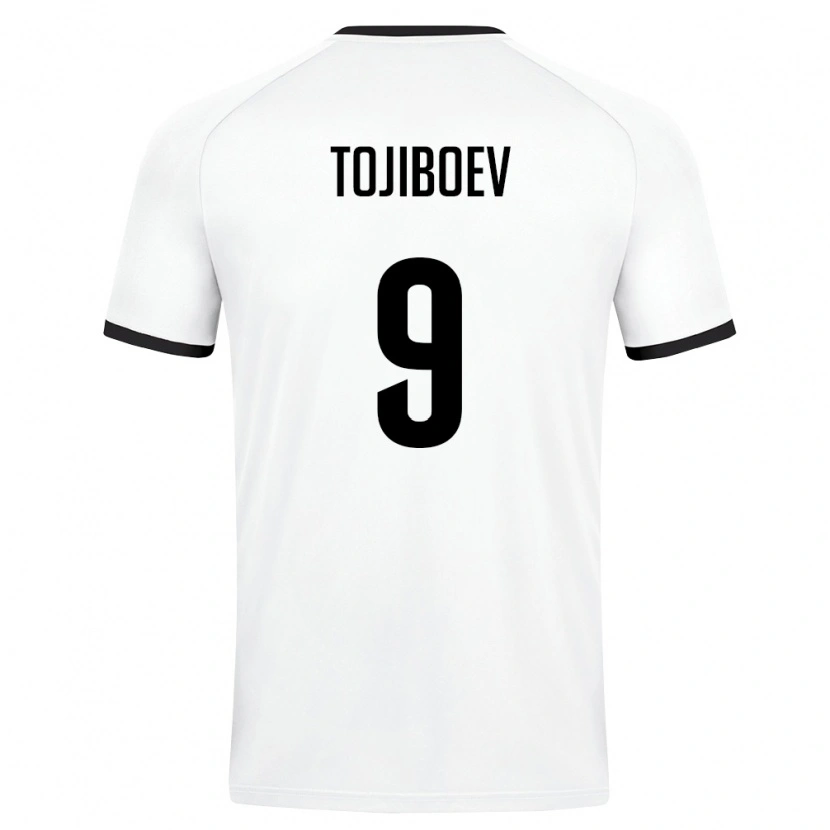 DanxenレディースウズベキスタンDiyorbek Tojiboev#9白 ダークグリーンアウェイシャツ26-28ジャージーユニフォーム