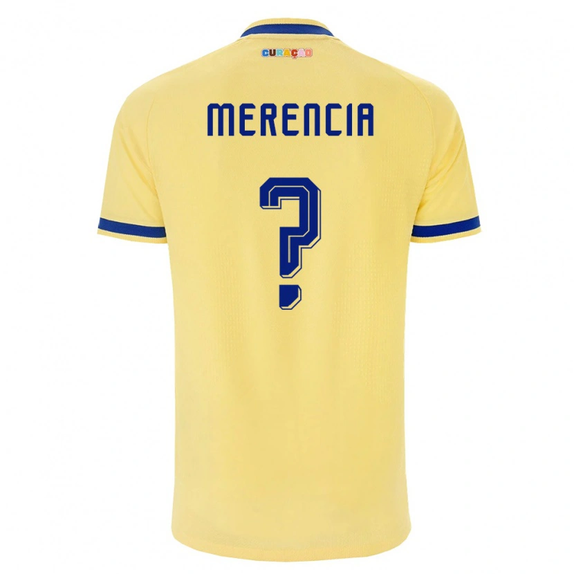 Danxenレディースキュラソー島Leandro Merencia#0黄 紺 ピンクアウェイシャツ26-28ジャージーユニフォーム