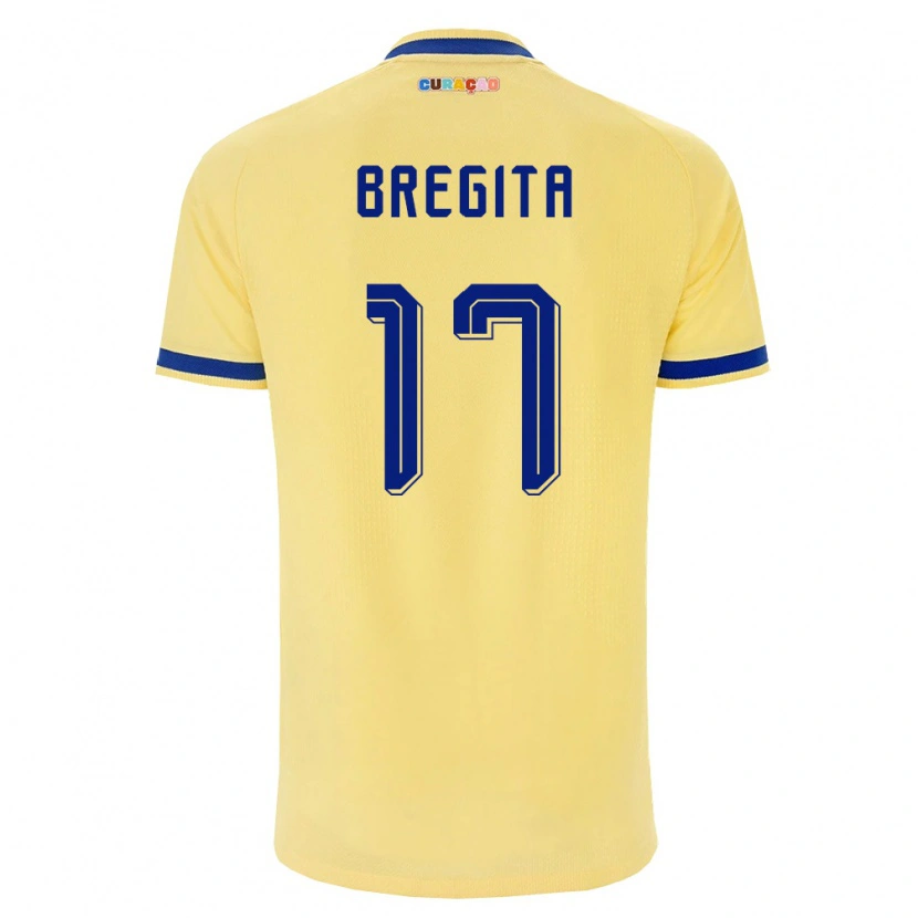Danxenレディースキュラソー島Taysison Bregita#17黄 紺 ピンクアウェイシャツ26-28ジャージーユニフォーム
