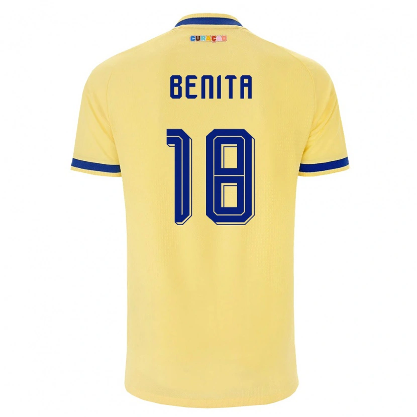 Danxenレディースキュラソー島Cazy Benita#18黄 紺 ピンクアウェイシャツ26-28ジャージーユニフォーム