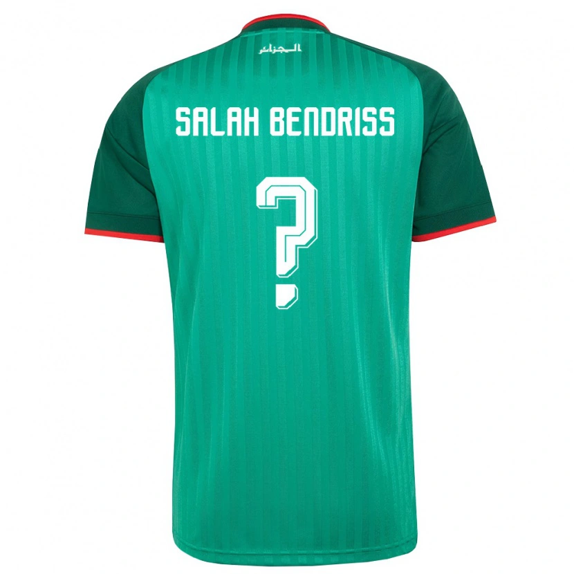 DanxenレディースアルジェリアKaïs Salah Bendriss#0緑 赤 白アウェイシャツ26-28ジャージーユニフォーム