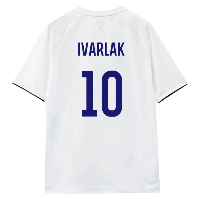 DanxenレディースロシアIlya Ivarlak#10白 茶 黒アウェイシャツ26-28ジャージーユニフォーム