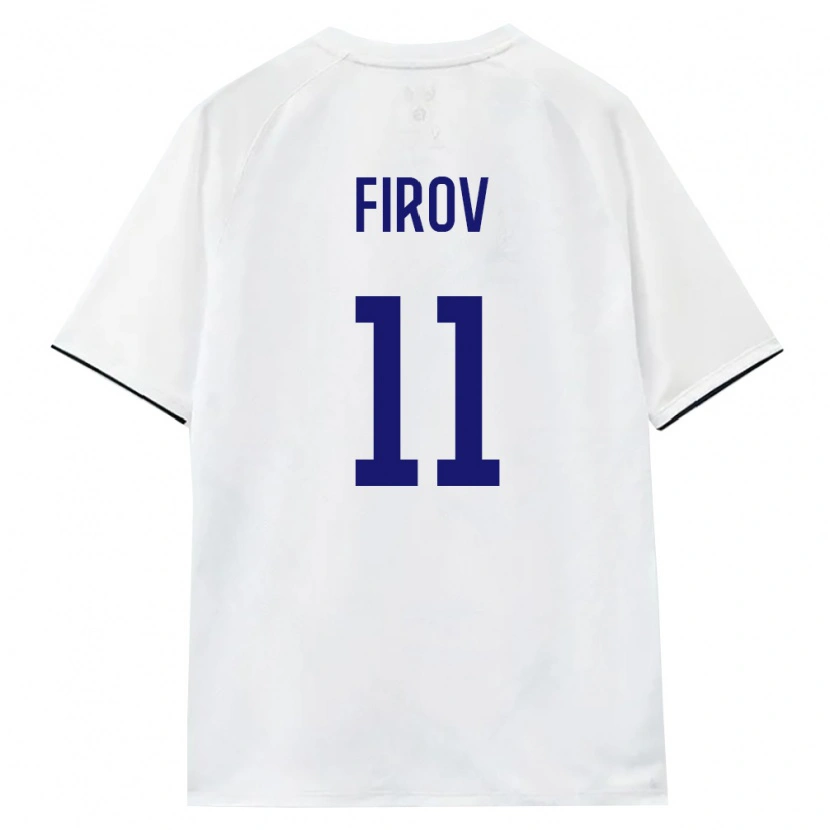 DanxenレディースロシアImran Firov#11白 茶 黒アウェイシャツ26-28ジャージーユニフォーム