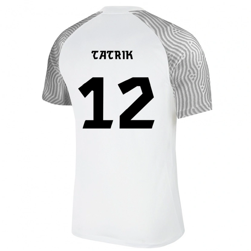DanxenレディースエストニアAndero Tatrik#12白 灰アウェイシャツ26-28ジャージーユニフォーム