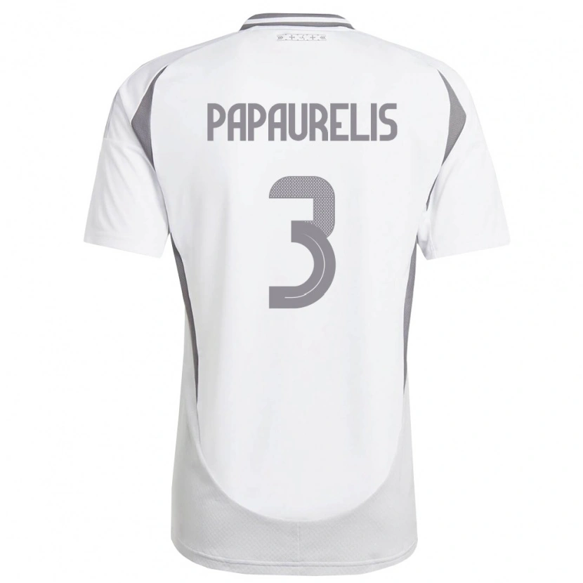 DanxenレディースラトビアMarsels Papaurelis#3白 ダークグレーアウェイシャツ26-28ジャージーユニフォーム