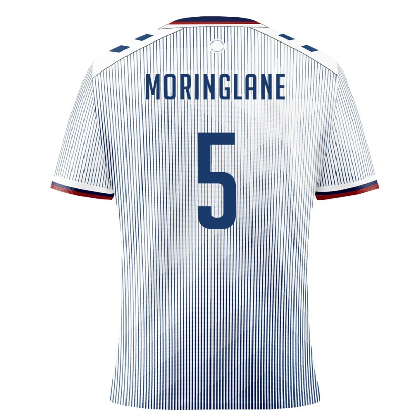 DanxenレディースプエルトリコLuis Moringlane#5ロイヤルブルー 白アウェイシャツ26-28ジャージーユニフォーム