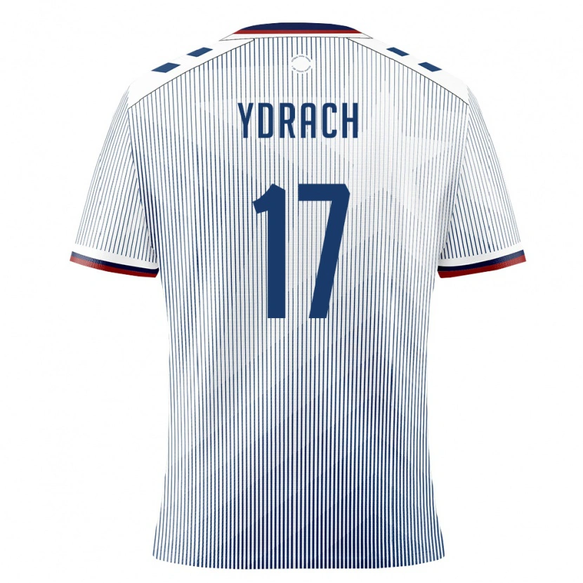 DanxenレディースプエルトリコBeto Ydrach#17ロイヤルブルー 白アウェイシャツ26-28ジャージーユニフォーム