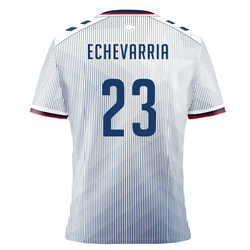 DanxenレディースプエルトリコSteven Echevarria#23ロイヤルブルー 白アウェイシャツ26-28ジャージーユニフォーム