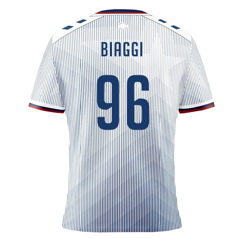DanxenレディースプエルトリコAdrián Biaggi#96ロイヤルブルー 白アウェイシャツ26-28ジャージーユニフォーム