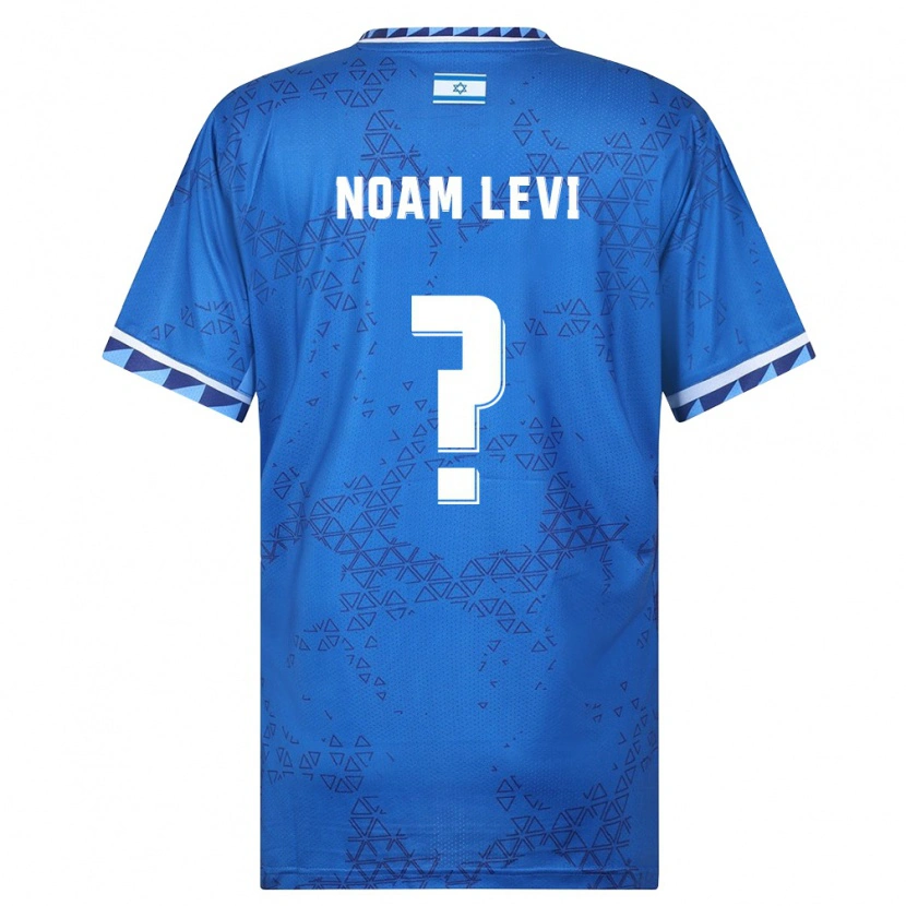 DanxenレディースイスラエルNoam Levi#0青 白アウェイシャツ26-28ジャージーユニフォーム