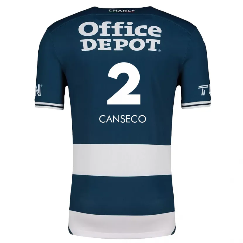 Danxenキッズフェルナンダ・カンセコ#2ブルーホワイトホームシャツ2024/25ジャージーユニフォーム